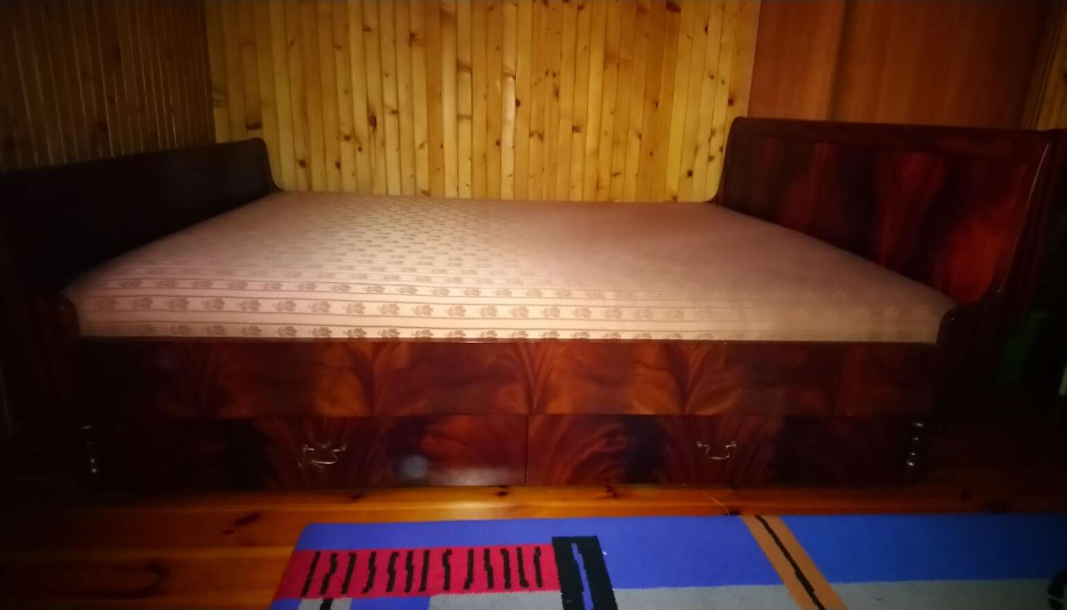 ŁÓŻKO B 22  160 CM Z KOLEKCJI BIEDERMEIER